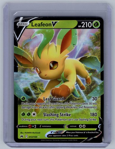 Leafeon 013 159 holo raro - v, 013/159