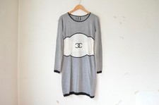 Abito maglia lana grigio - abito,