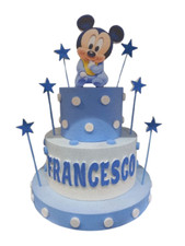 TORTA BATTESIMO BABY TOPOLINO