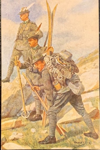 Cartolina militare esercito - cartolina,