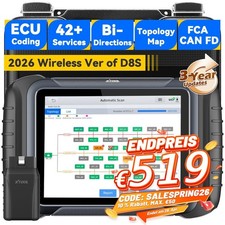 XTOOL D8W OBD2 Dispositivo