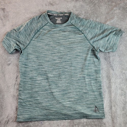 Reebok shirt uomo verde - l,