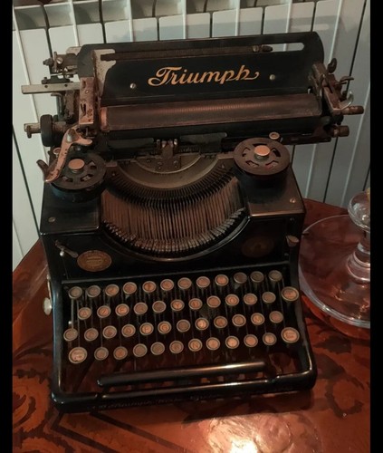 Macchina scrivere triumph - scrivere,