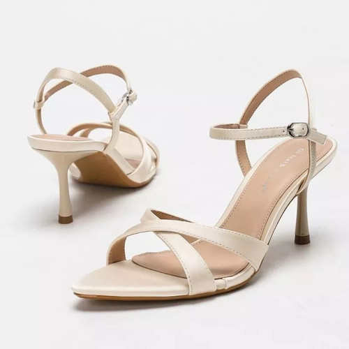 Sandali donna cerimonia - donna, beige