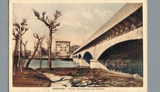 Genova Chiavari ponte ferrovia sull'Entella F. piccolo non spedita 