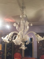 Lampadario Murano Anni 40.