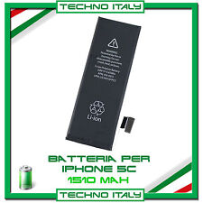 BATTERIA RICAMBIO PER APPLE IPHONE 5C 1510 mAh NUOVA PARI A ORIGINALE✚ZERO CICLI