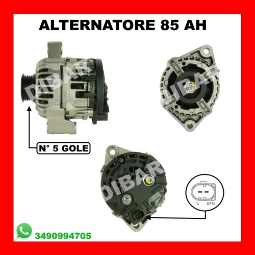 Alternatore 85ah smart diesel - 85ah,