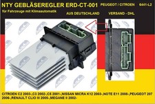 Regolatore Ventola per Citroen C2/C3/C5 Nissan Micra Automatico Climatizzatore