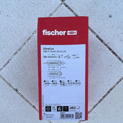 Fischer ultracut fbs 12x85 - fischer,