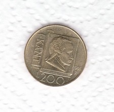 SAN MARINO   RARA MONETA    200    LIRE  1996  FDC   