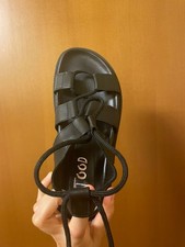 Sandali Pelle Nera Stood