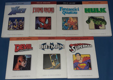 7 FUMETTI CLASSICI REPUBBLICA MARVEL DC SUPERMAN,HULK,UOMORAGNO,DEVIL,BATMAN,F4