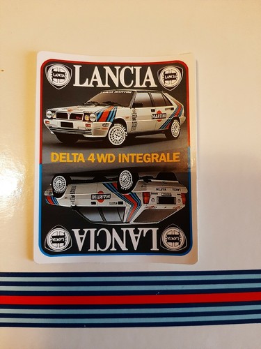 Adesivi lancia martini racing - lancia,