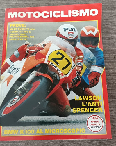 Motociclismo 1984 moto - motociclismo,