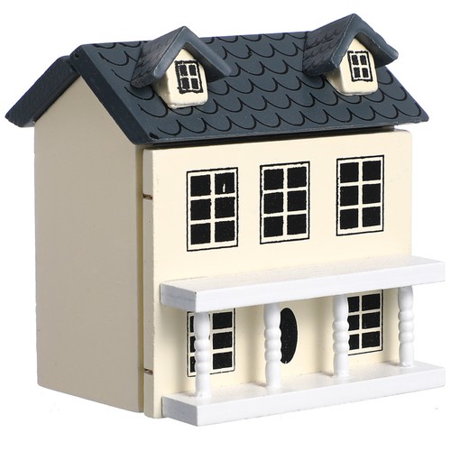 Casa legno mini giocattolo - legno,