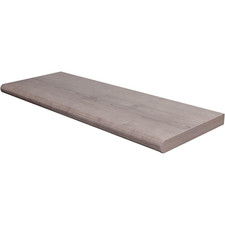MENSOLA DA PARETE IN LEGNO BORDO ARROTONDATO STONDATA RIPIANO DA MURO LIBRERIA