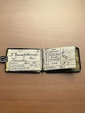 WW1 PIASTRINA DI RICONOSCIMENTO AUSTRIACA KUK 1891 VIENNA.