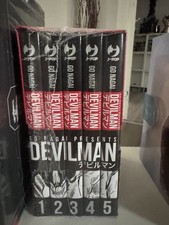 DEVILMAN box 1-2-3-4-5 [di 5] Go Nagai ed. j-pop manga serie completa SIGILLATO