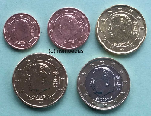 Belgio monete euro - monete, in