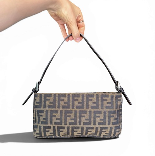 Fendi zucca pochette - zucca,