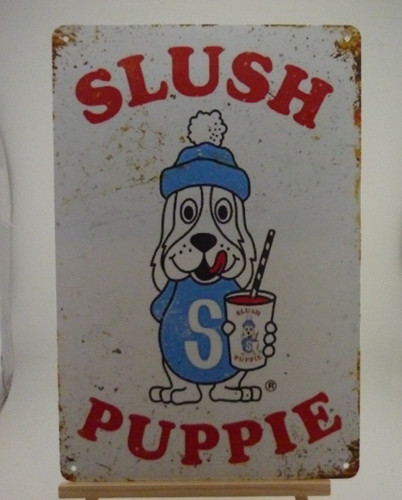 Insegna slush puppie - puppie, stile
