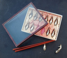 SET 12 porta bacchette pesce