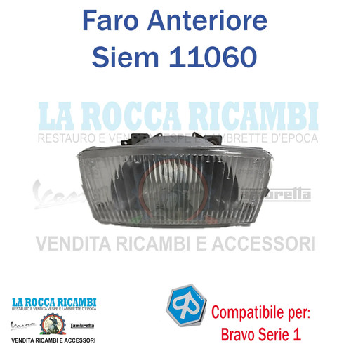 Faro anteriore piaggio bravo - faro,
