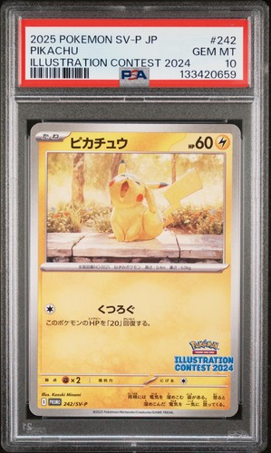 Pikachu 242 concorso - 242/sv-p,