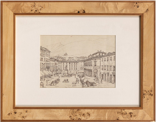 Carrara piazza alberica antica - carrara,