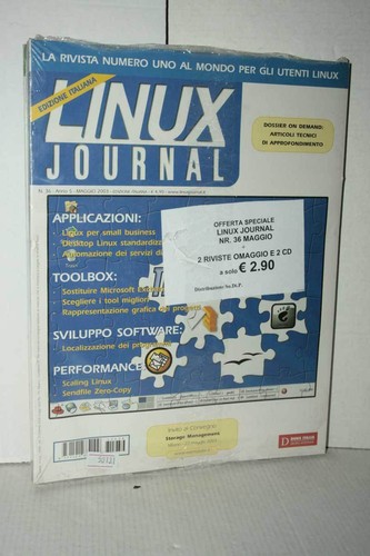 Rivista linux journal anno - linux,