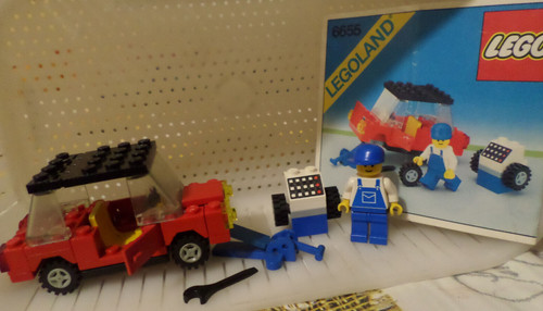 Lego 6655 auto tire repair - lego,