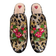 Gucci Princetown zoccoli slip
