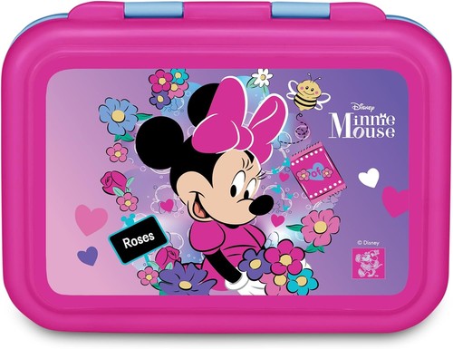 Lunch box minnie acciaio - acciaio, per