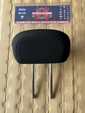 1 Poggiatesta Posteriore Centrale In Stoffa Nero E Ricambi Per Jeep Compass