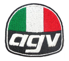 PATCH TOPPA MOTO AGV, TERMOADESIVA Dimensioni 8x7 cm