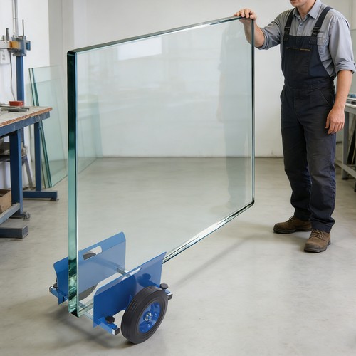 Carrello pannelli durevole - a,
