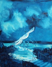 Dipinto a olio paesaggio