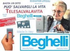 BEGHELLI TELESALVALAVITA SALVA VITA SALVAVITA AIUTO MAMMA NONNA PAPà ANZIANI SOS