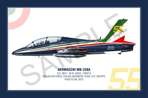 Aermacchi 339a squadron - aermacchi, mb-339a