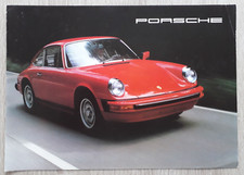 Porsche 911 Brochure 1977 -