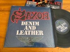 LP  ITALY 2021 Saxon – Denim And Leather --  180 GRAM