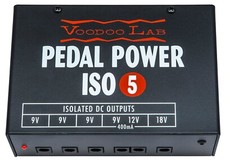 Voodoo Lab Pedal Power ISO-5 Alimentatore pedaliera isolato 9V 12V 18V