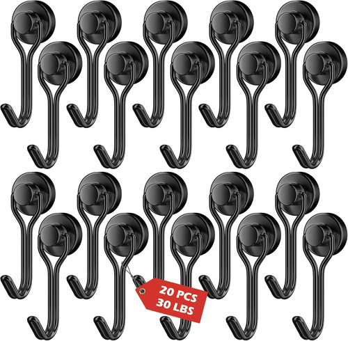 Confezione ganci magnetici - confezione, 20