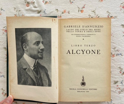 Annunzio alcyone 1949 - d’annunzio,, alcyone,