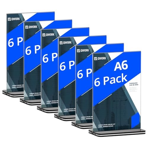 Qwork pezzi porta menu da - pezzi,