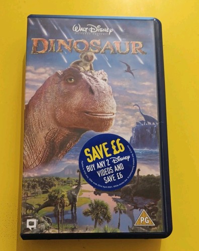 Walt disney dinosaur vhs - walt,