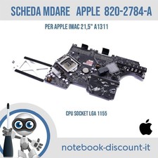 Scheda Madre APPLE iMac 21,5" 820-2784-A  Mid  2010  A1311  Cpu Socket LGA 1155