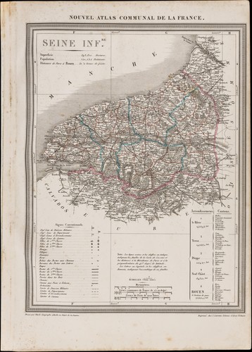 1839 carta geografica antica - 1839,