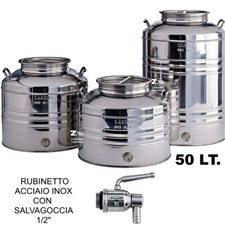 SANSONE FUSTO PER OLIO 50 LT